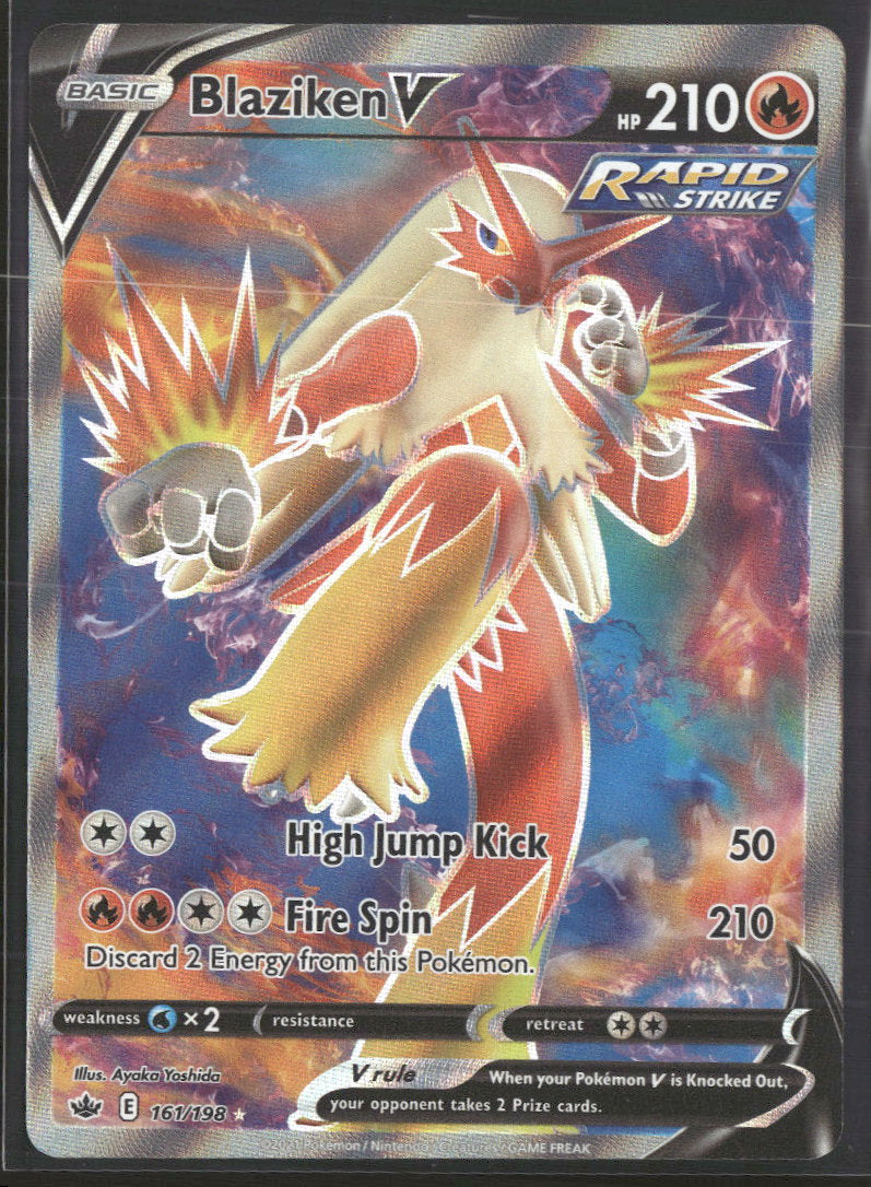 SWSH06: Chilling Reign Blaziken V (Full Art) #161/198
