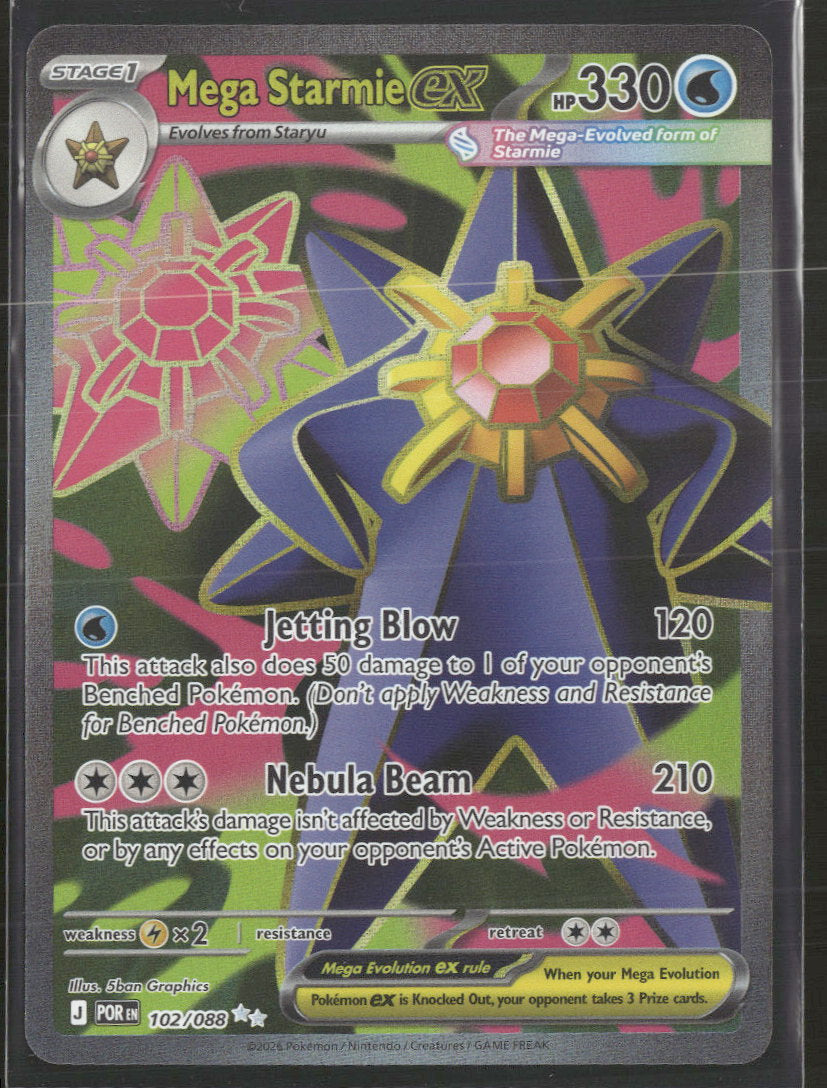 ME03: Perfect Order Mega Starmie ex #102/088