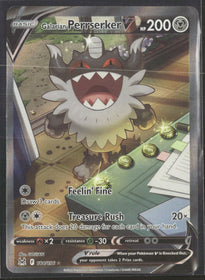 SWSH11: Lost Origin Galarian Perrserker V (Alternate Full Art) #184/196