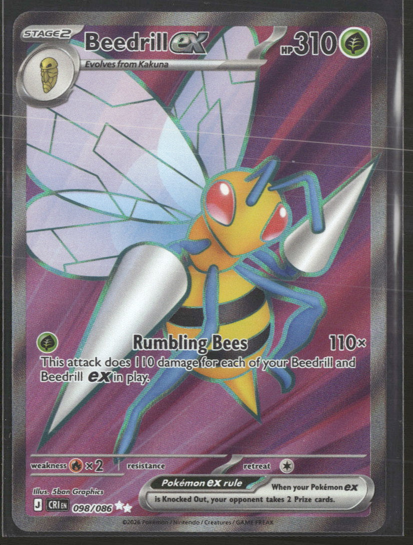 ME04: Chaos Rising Beedrill ex #098/086