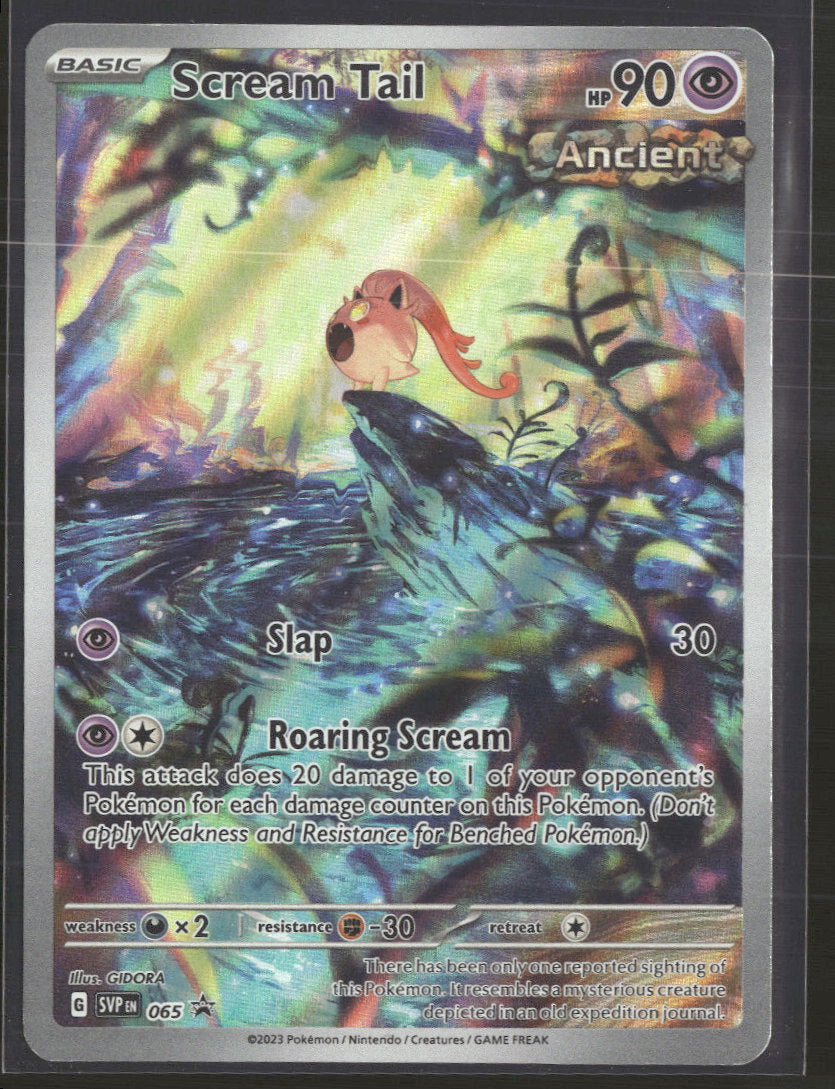 SV: Scarlet & Violet Promo Cards Scream Tail #065