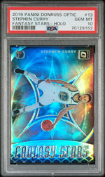 2019 Panini Donruss Optic Fantasy Stars Fantasy Stars-Holo Stephen Curry PSA 10