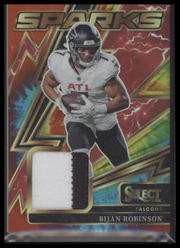 2025 Panini Select Sparks Tie-Dye Prizm Bijan Robinson #/25 #SPK-BRN