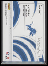 2024 Panini Immaculate Collection Numbers Memorabilia Amon-Ra St. Brown /88