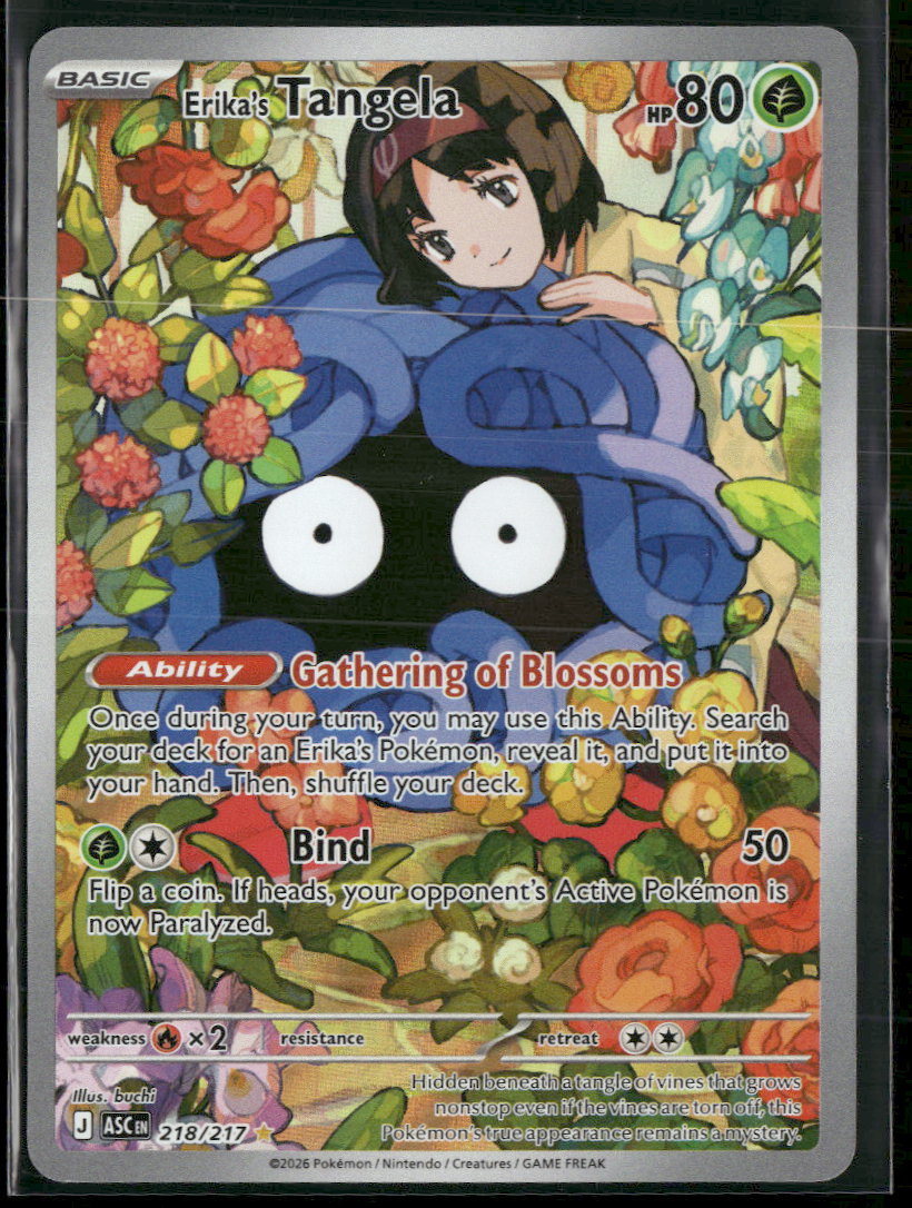 ME: Ascended Heroes Erika's Tangela #218/217