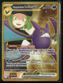 SV10: Destined Rivals Team Rocket's Crobat ex #242/182