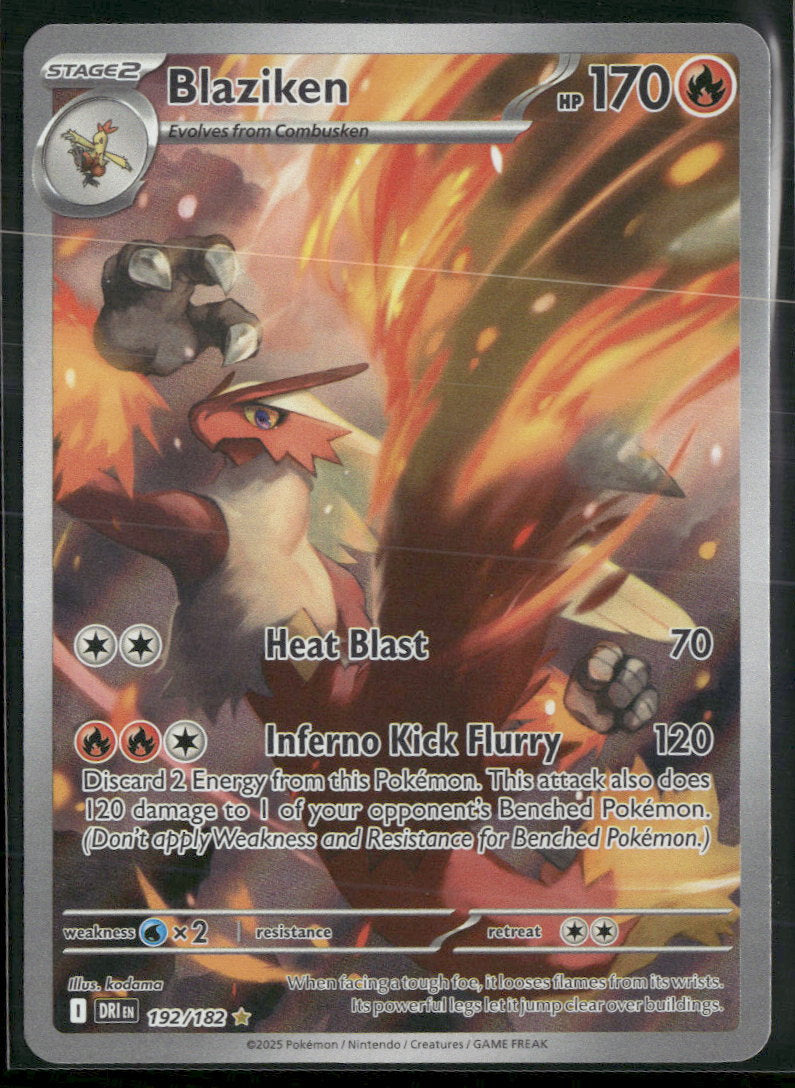 SV10: Destined Rivals Blaziken #192/182