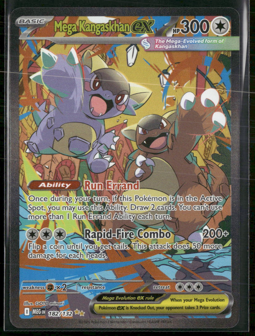 ME01: Mega Evolution Mega Kangaskhan ex #182/132