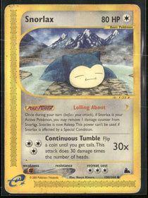 Skyridge Snorlax #100/144 Damaged