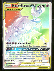 SM - Cosmic Eclipse Solgaleo & Lunala GX (Secret) #254/236