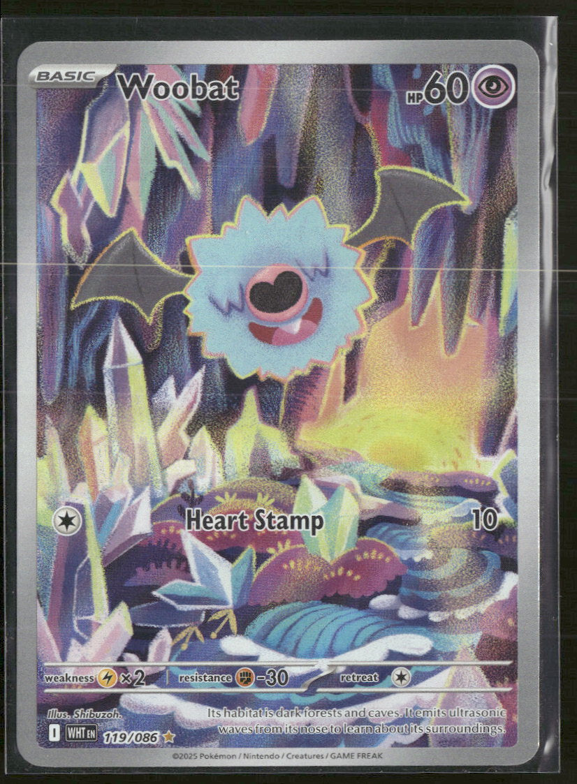 SV: White Flare Woobat #119/086