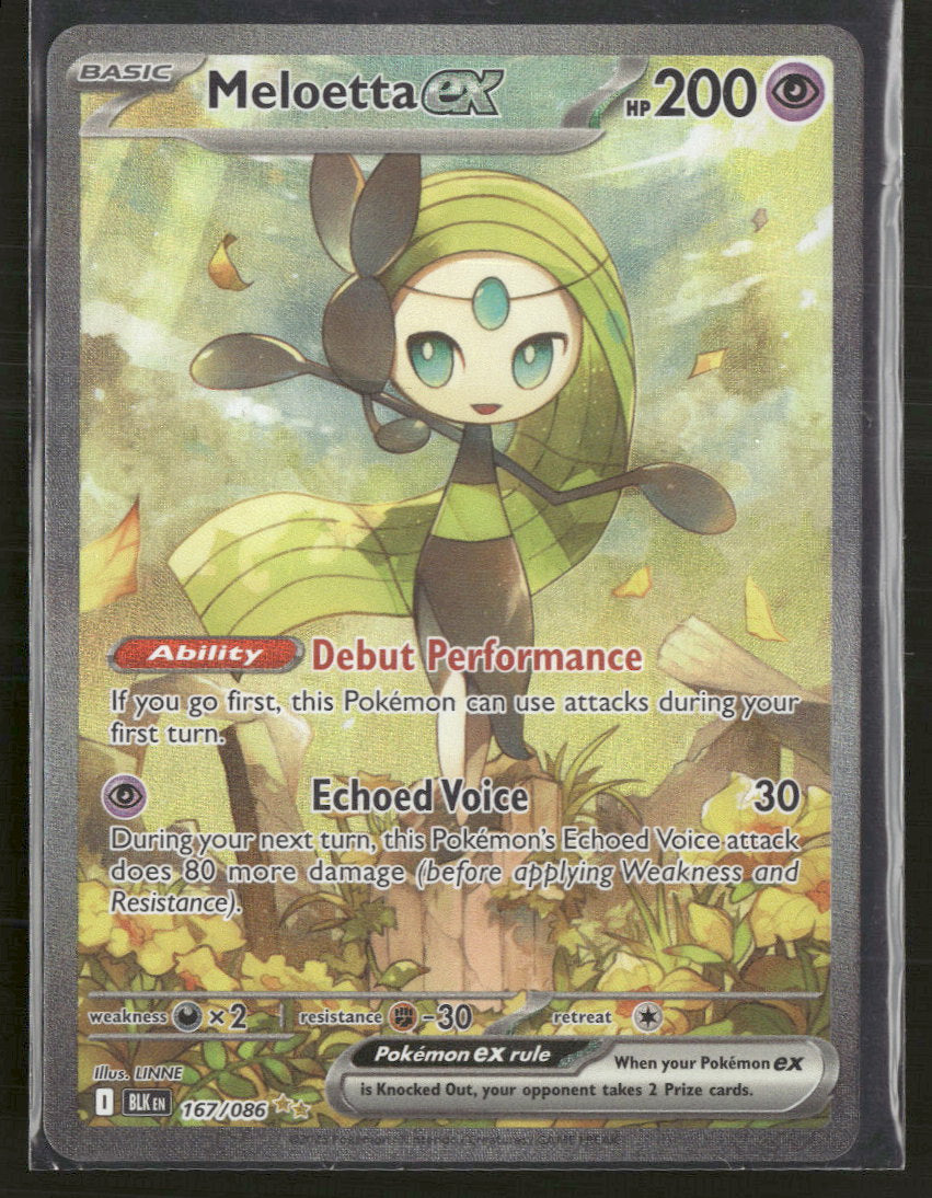 SV: Black Bolt Meloetta ex #167/086