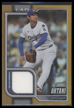 2026 Topps Gold Foil Real One Relic Shohei Ohtani #/50 #500