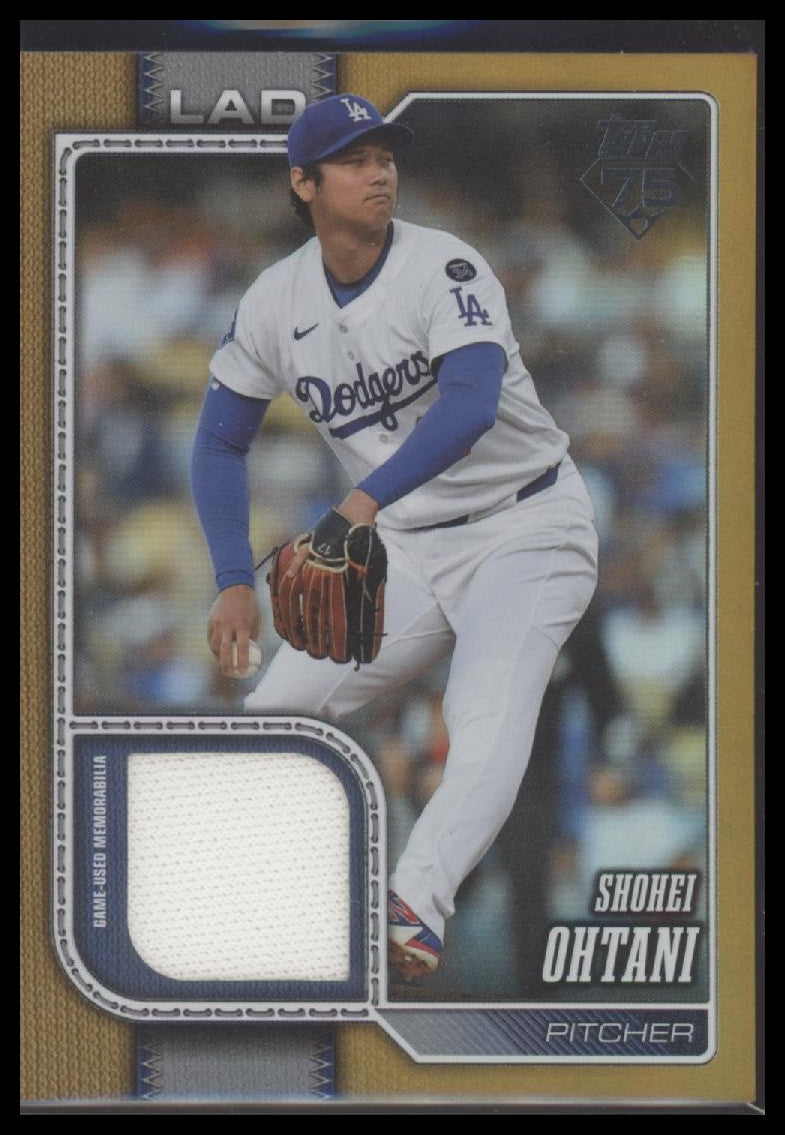 2026 Topps Gold Foil Real One Relic Shohei Ohtani #/50 #500