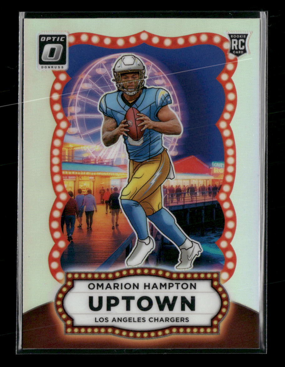 2025 Donruss Optic Uptown Omarion Hampton #16