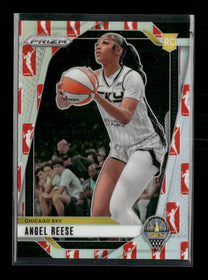 2024 Panini Prizm WNBA WNBA Logo Prizms Angel Reese Rookie #10