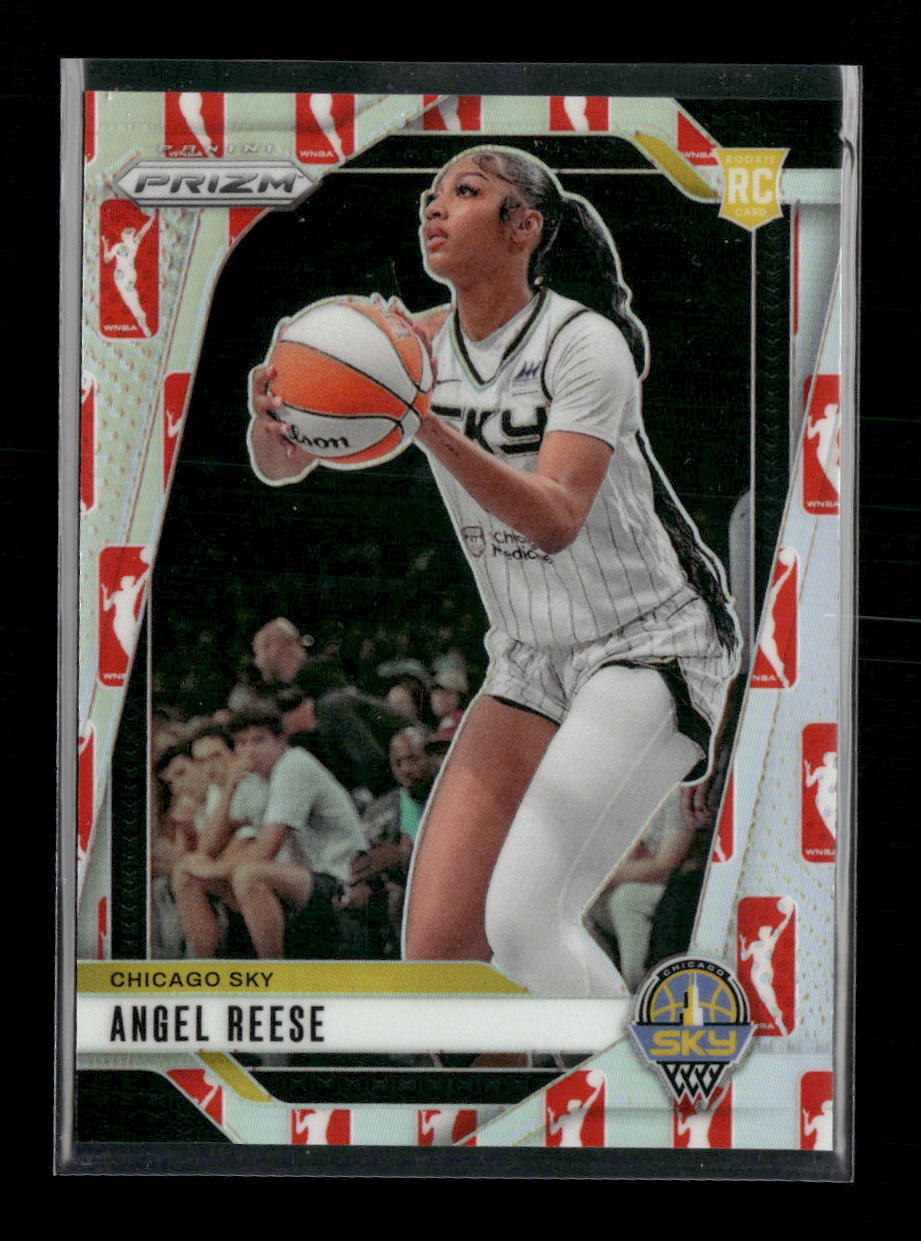 2024 Panini Prizm WNBA WNBA Logo Prizms Angel Reese Rookie #10