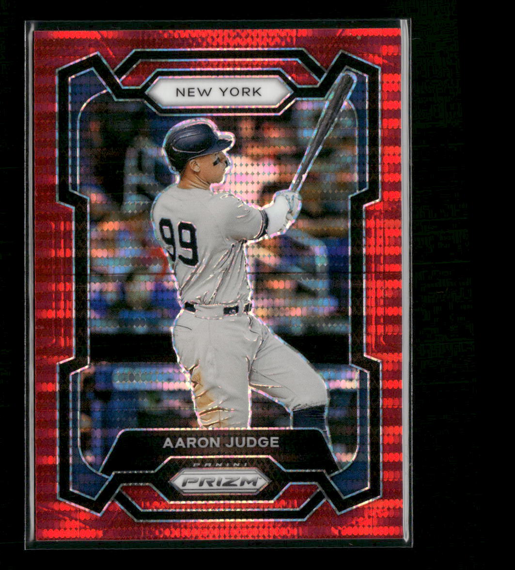 2024 Panini Prizm Red Pulsar Prizms Aaron Judge #/399 #29