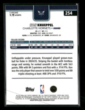 2025-26 Topps Chrome X-Fractor Kon Knueppel Rookie #254