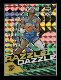 2023-24 Panini Mosaic Razzle Dazzle Shai Gilgeous-Alexander #5