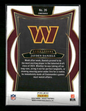 2024 Panini Select Black & Orange Prizm Shock Jayden Daniels Rookie #26