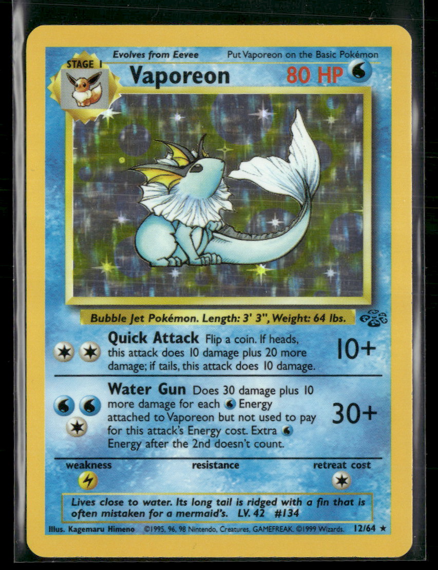 Jungle Vaporeon (12) #12/64