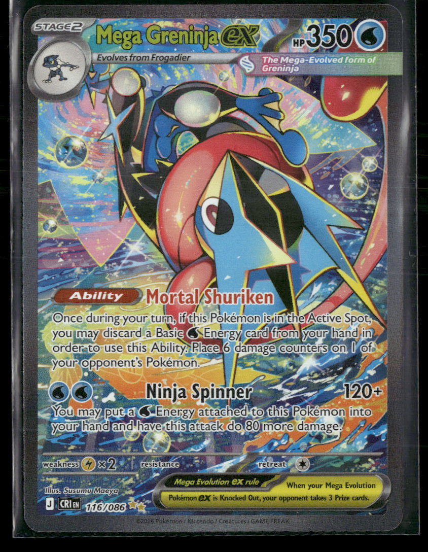 ME04: Chaos Rising Mega Greninja ex #116/086
