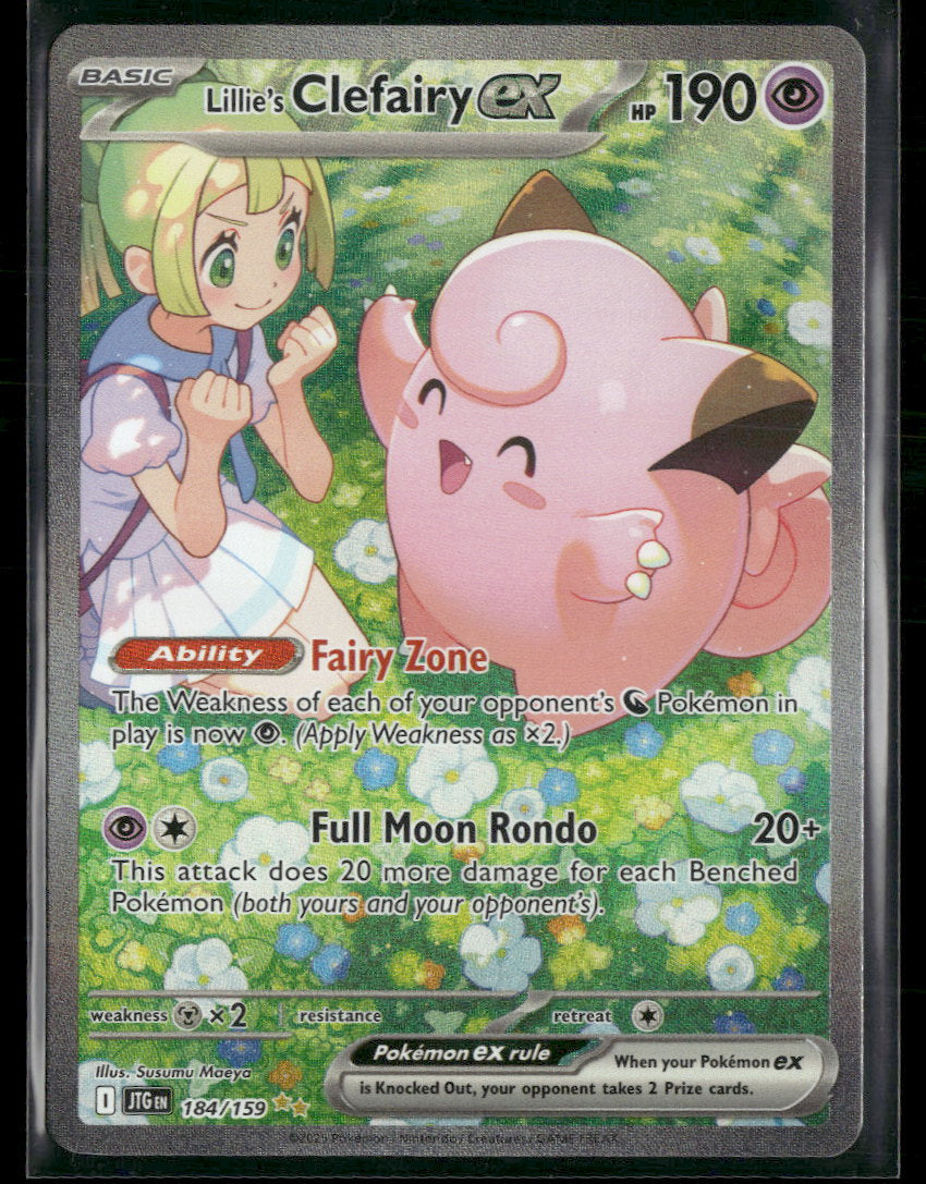 SV09: Journey Together Lillie's Clefairy ex #184/159