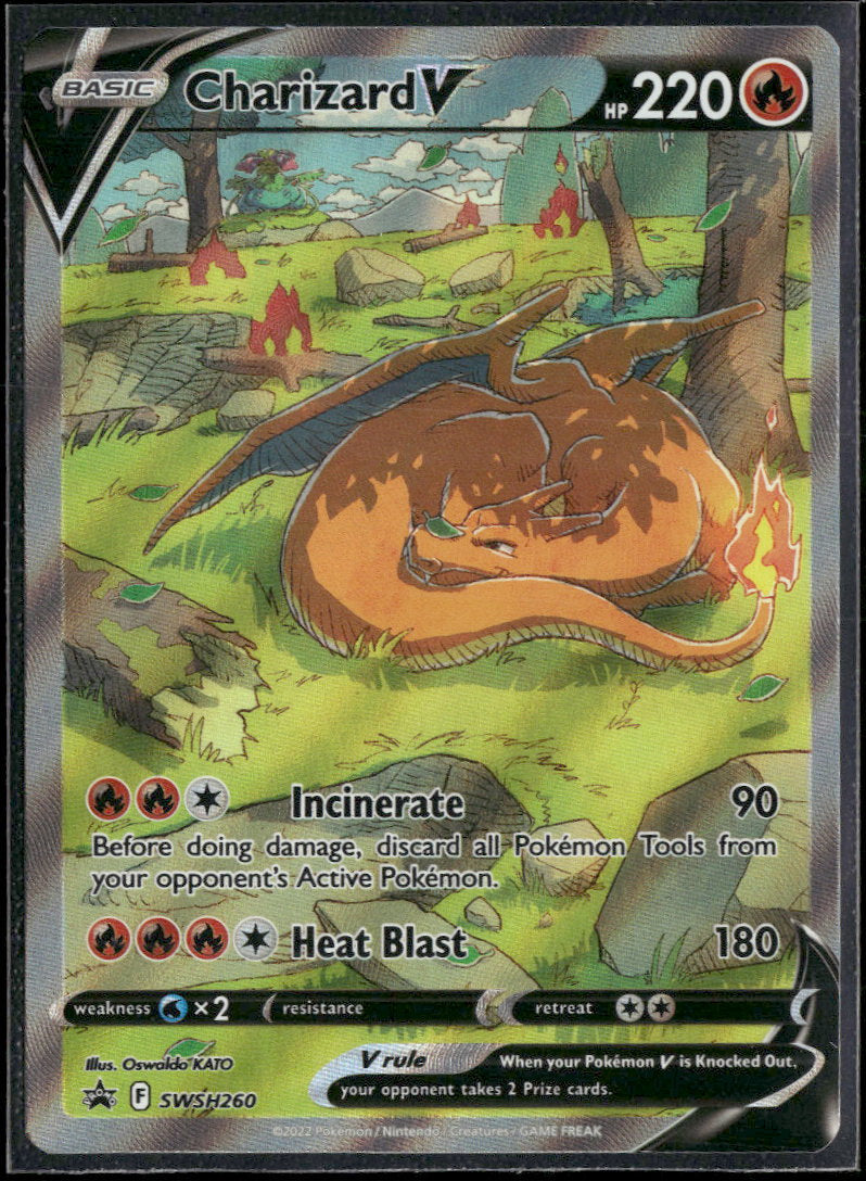 SWSH: Sword & Shield Promo Cards Charizard V #SWSH260