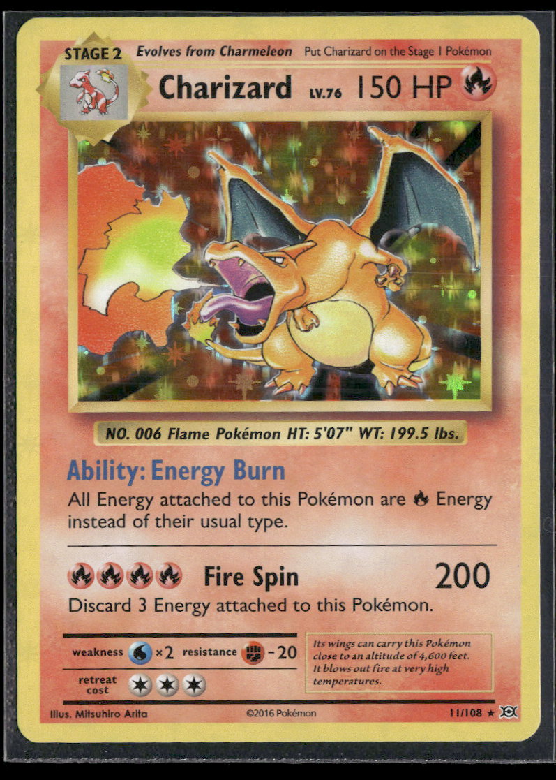 XY - Evolutions Charizard #11/108