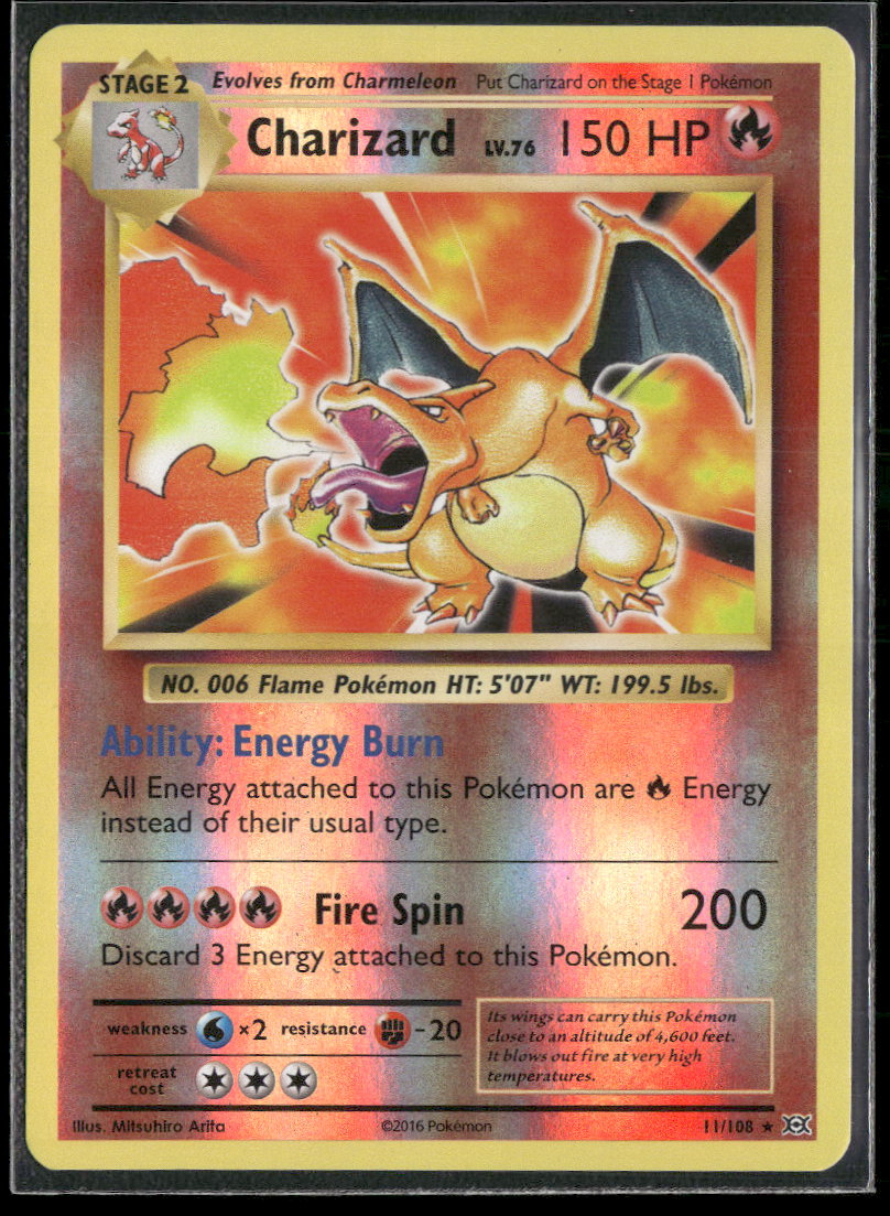 XY - Evolutions Charizard #11/108