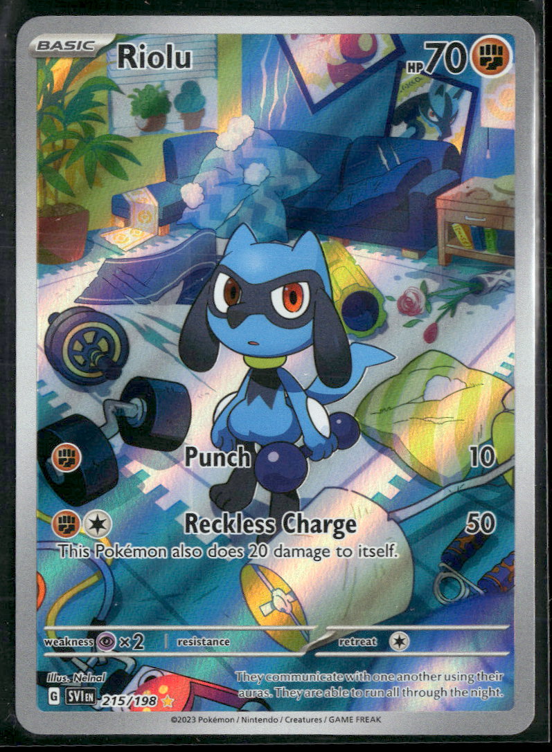 SV01: Scarlet & Violet Base Set Riolu #215/198