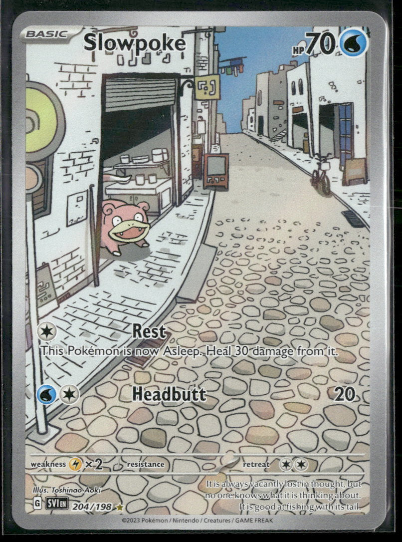 SV01: Scarlet & Violet Base Set Slowpoke #204/198