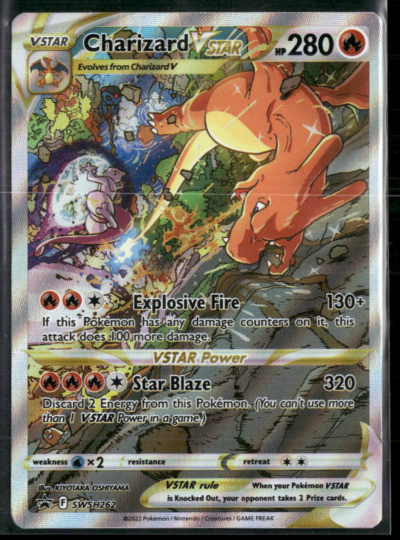 SWSH: Sword & Shield Promo Cards Charizard VSTAR #SWSH262