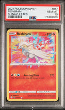 2021 Pokemon Sword & Shield Shining Fates Shining Fates Reshiram 10 PSA #017