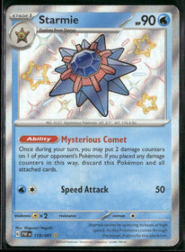 SV: Paldean Fates Starmie #119/091