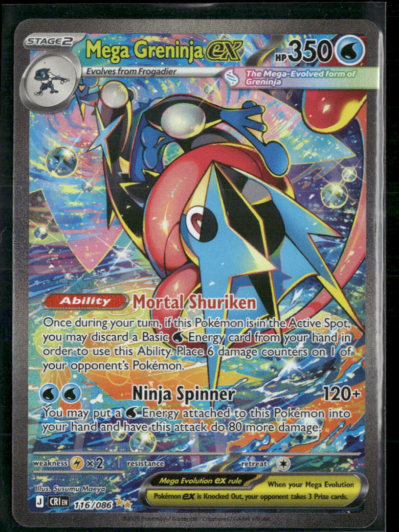 ME04: Chaos Rising Mega Greninja ex #116/086