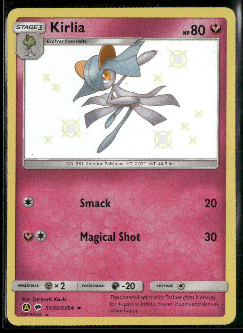 Hidden Fates: Shiny Vault Kirlia #SV35/SV94