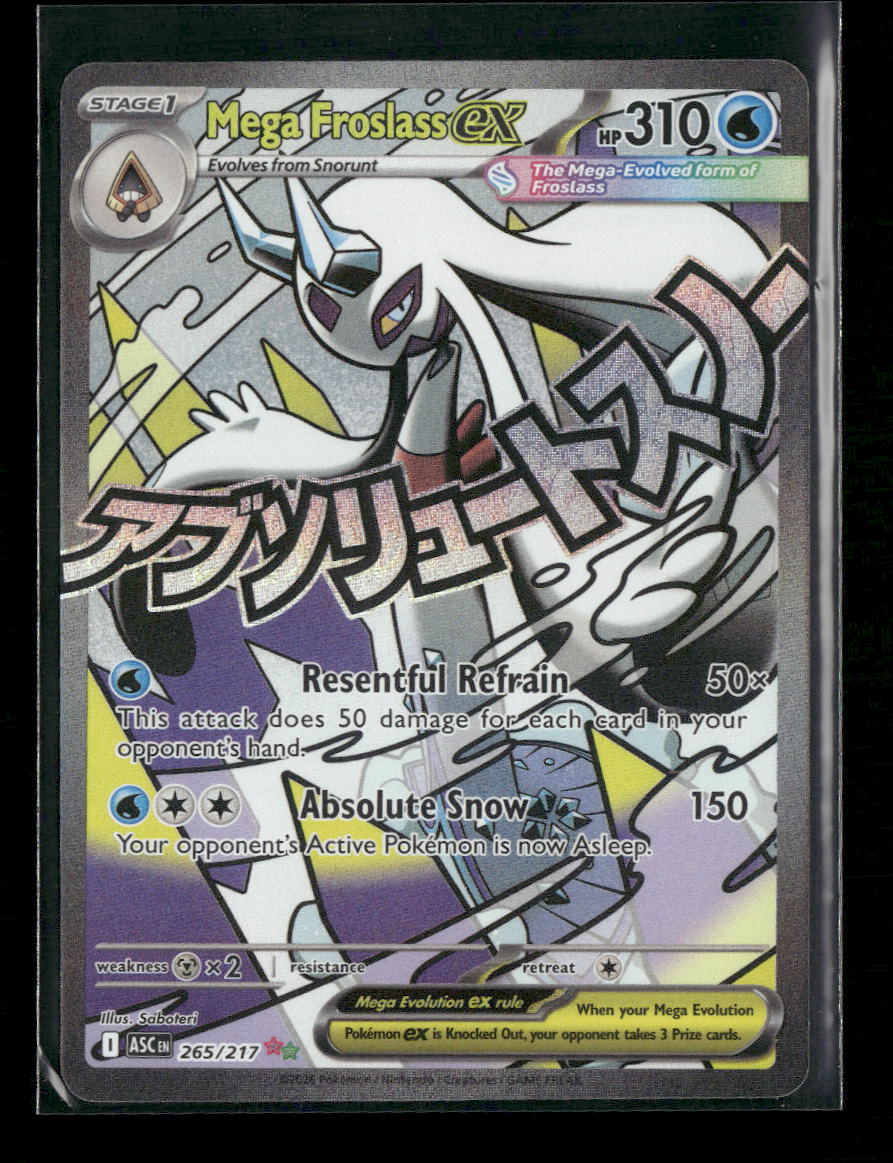 ME: Ascended Heroes Mega Froslass ex #265/217