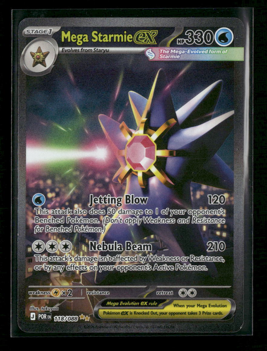 ME03: Perfect Order Mega Starmie ex #118/088