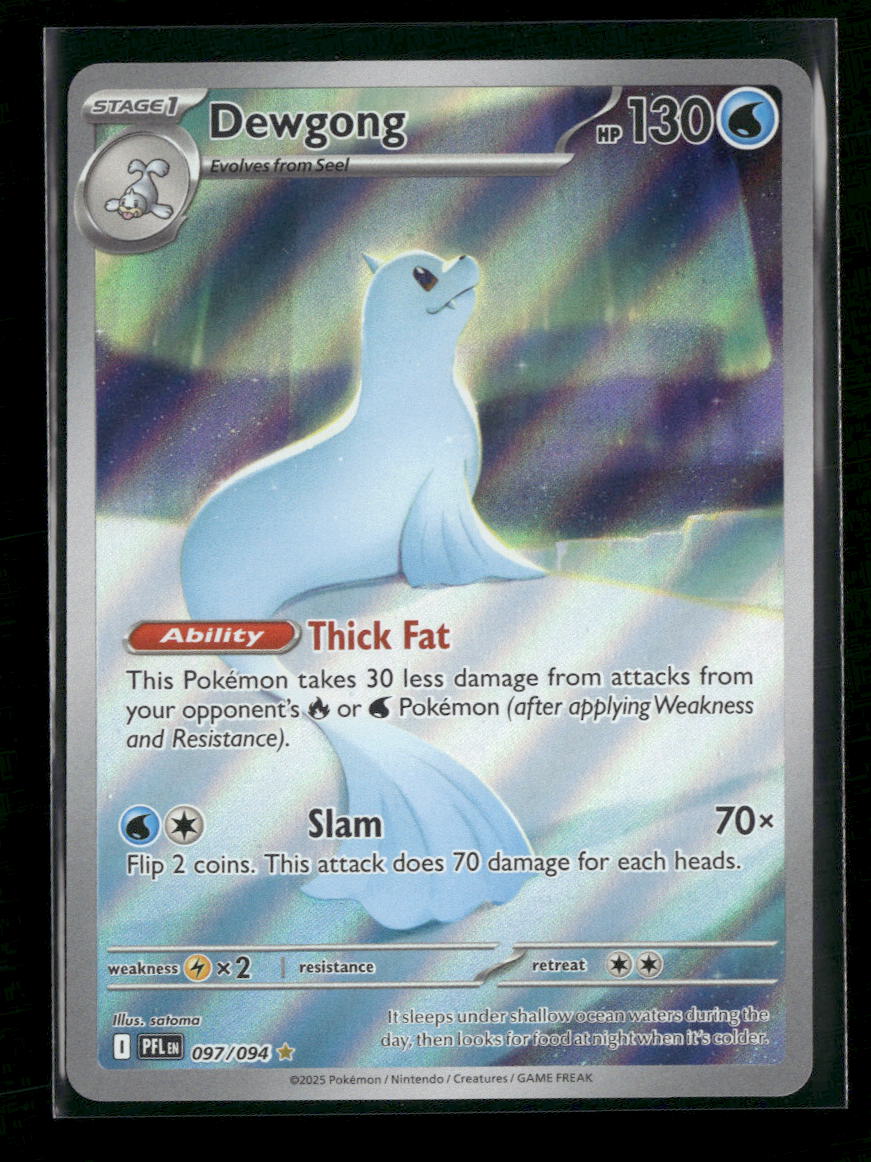 ME02: Phantasmal Flames Dewgong #097/094