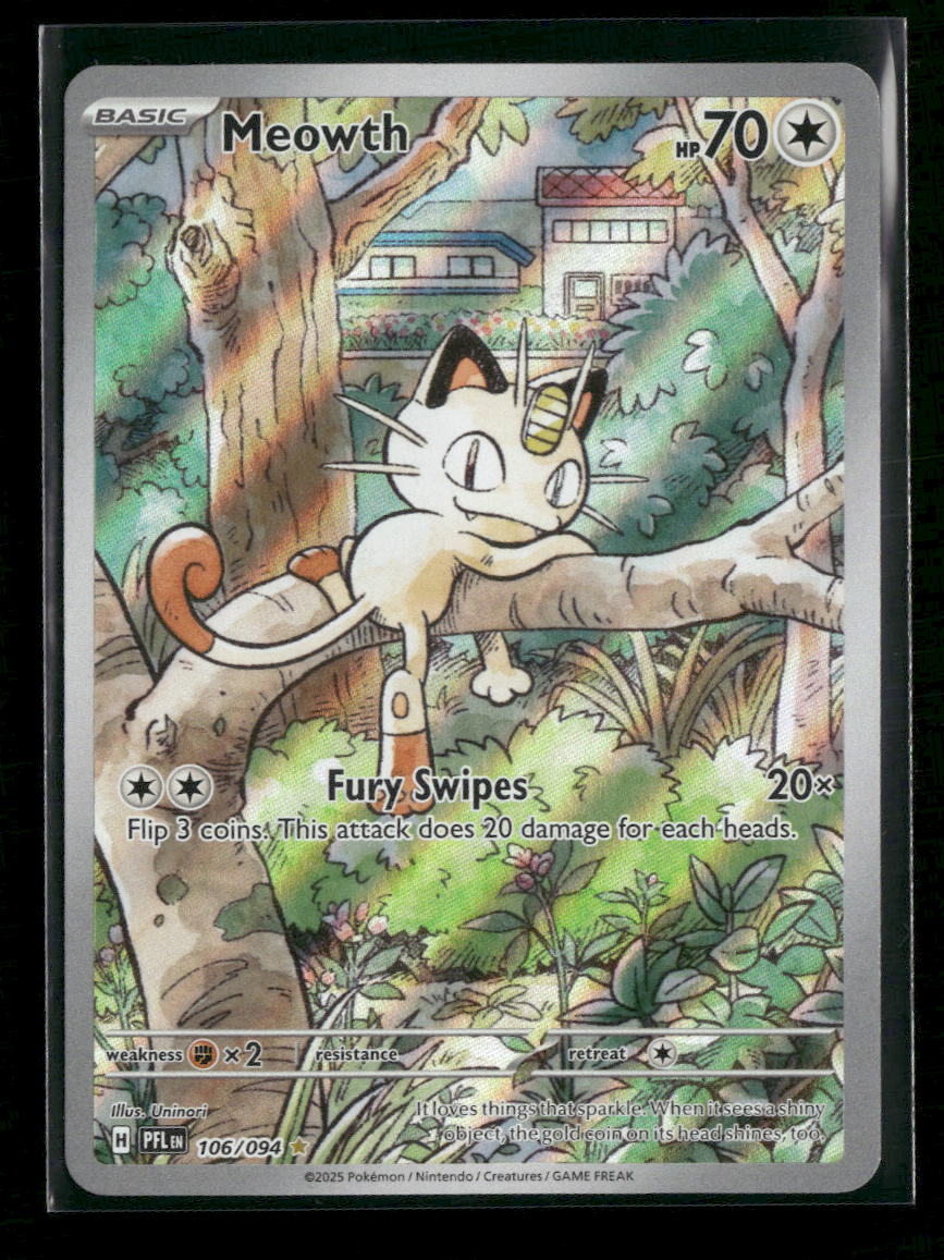 ME02: Phantasmal Flames Meowth #106/094