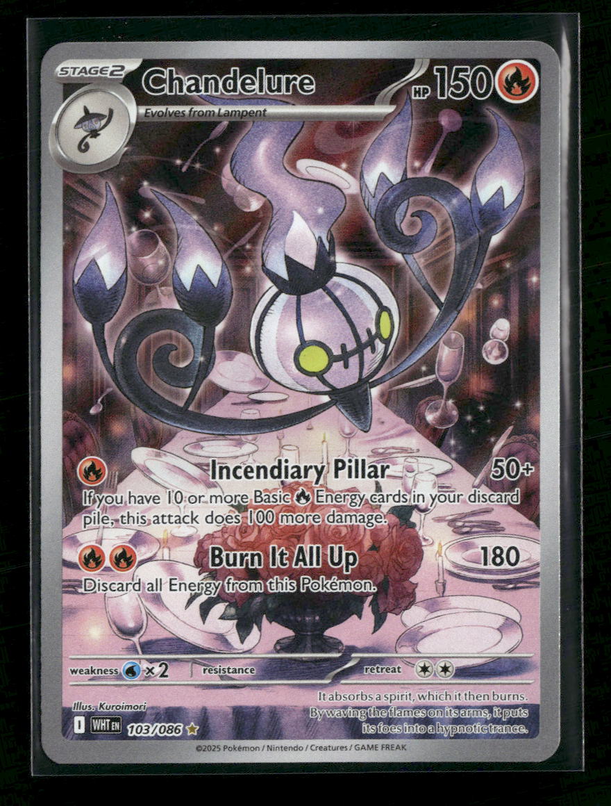 SV: White Flare Chandelure #103/086