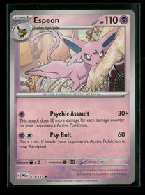 SV: Prismatic Evolutions Espeon (Master Ball Pattern) #033/131