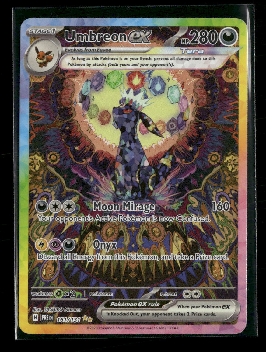 SV: Prismatic Evolutions Umbreon ex #161/131