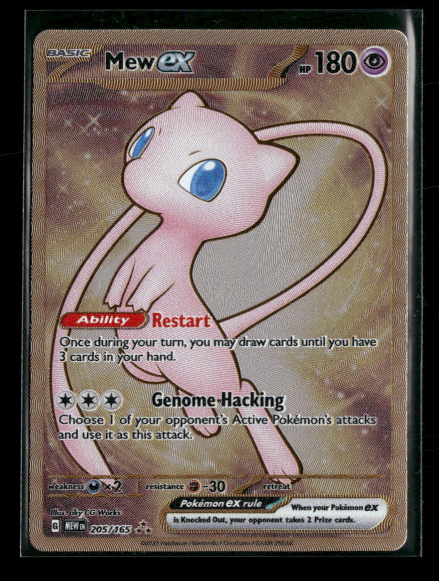 SV: Scarlet & Violet 151 Mew ex (Metal Card) #205/165