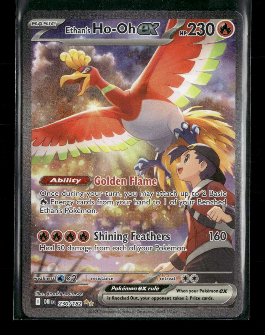 SV10: Destined Rivals Ethan's Ho-Oh ex #230/182