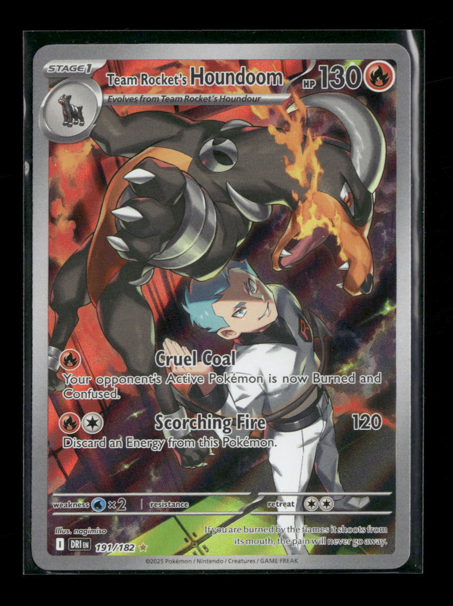 SV10: Destined Rivals Team Rocket's Houndoom #191/182