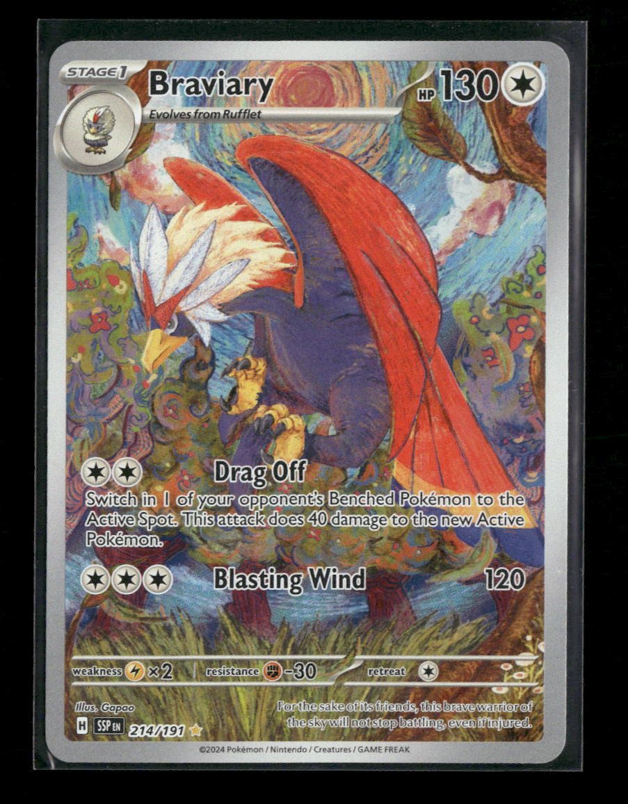 SV08: Surging Sparks Braviary #214/191
