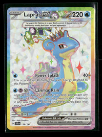 SV07: Stellar Crown Lapras ex #158/142